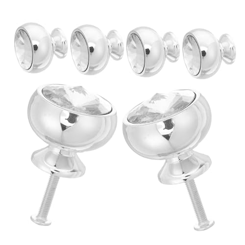 DOITOOL 6 Stück Teiliges transparentes Schubladengriffe mit Einloch Design Ergonomisch Geformt Einfach zu Montieren Kratzfest und Leicht zu Reinigen Geeignet für Kommode Küchenschrank und DOITOOL 6 Stück Teiliges transparentes Schubladengriffe mit Einloch Design Ergonomisch Geformt Einfach zu Montieren Kratzfest und Leicht zu Reinigen Geeignet für Kommode Küchenschrank und von DOITOOL