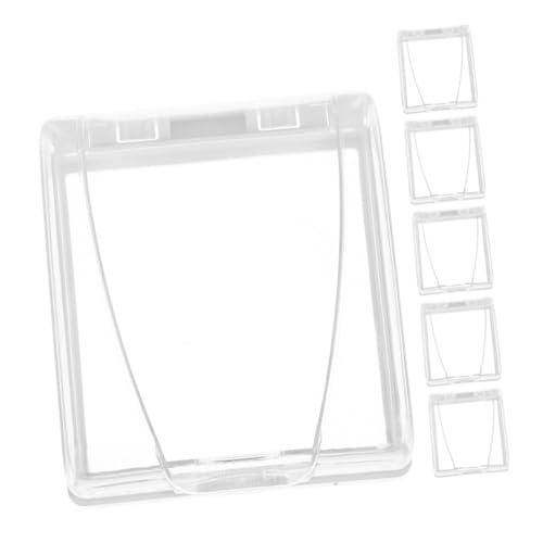 DOITOOL 6 Stück Wasserdichte Sockelschutzabdeckung Wasserdichte Steckdosenabdeckung Steckdosenschutz Outdoor -Steckdosenabdeckung Plastik Transparent von DOITOOL
