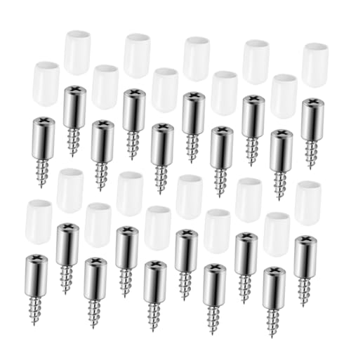 DOITOOL 60 Stück Kleiderschrank Trennnägel Regalstifte Aus Metall Regalstützstifte Verstellbare Metallstifte Schrank Laminat Stütze Regalschrauben Für Schränke Manganstahl Silber von DOITOOL