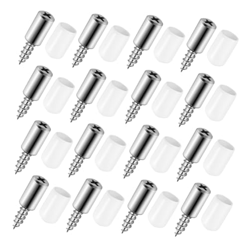 DOITOOL 60 Stück Teiliges Metall Regalstützstifte mit Selbstschneidenden Schrauben und Rutschfesten Gummihüllen Stabile Möbelhalter für Kleiderschrank Küchenregale Bücherregale und DOITOOL 60 Stück Teiliges Metall Regalstützstifte mit Selbstschneidenden Schrauben und Rutschfesten Gummihüllen Stabile Möbelhalter für Kleiderschrank Küchenregale Bücherregale und von DOITOOL