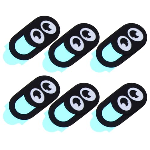 DOITOOL 6er-Pack Laptop-Kamera – Webcam Für Laptop Tablet Telefon – Sichtschutz – –Hacking – Einfach Anzubringen – Material von DOITOOL