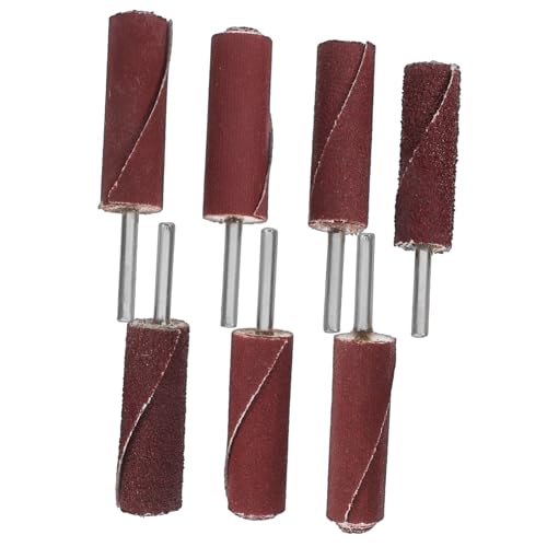 DOITOOL 7 Stück Teiliges Schleiftrommel Körnungen für Bohrmaschine Langlebige Schleifhülsen Zylindrische Schleifköpfe zum Polieren von Schmuck Metall und Einfach zu Wechseln DOITOOL 7 Stück Teiliges Schleiftrommel Körnungen für Bohrmaschine Langlebige Schleifhülsen Zylindrische Schleifköpfe zum Polieren von Schmuck Metall und Einfach zu Wechseln von DOITOOL