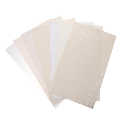 DOITOOL 7 Stück Teiliges Weißes Kunstleder für DIY Bastelarbeiten Geeignet für Ohrringe Schmuck Haarschleifen Party und Hochzeitsdekorationen Vielseitige Materialauswahl für Kreative DOITOOL 7 Stück Teiliges Weißes Kunstleder für DIY Bastelarbeiten Geeignet für Ohrringe Schmuck Haarschleifen Party und Hochzeitsdekorationen Vielseitige Materialauswahl für Kreative von DOITOOL