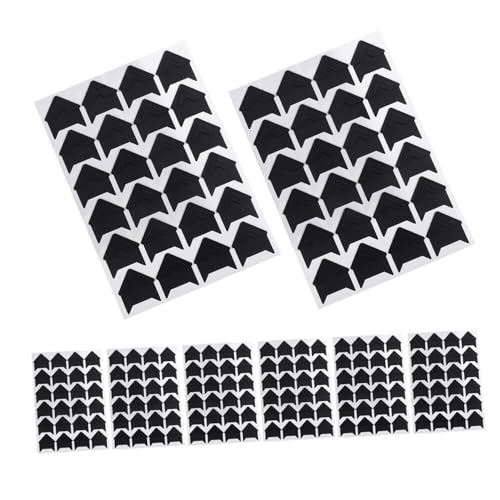 DOITOOL 8 Blatt Retro Albumecken Fotoalbum Eckenaufkleber Bildmontageecken Scrapbooking Fotoalbum Eckenschutz Selbstklebende Fotoecken Tagebuch Scrapbook Ecken Schwarz DOITOOL 8 Blatt Retro Albumecken Fotoalbum Eckenaufkleber Bildmontageecken Scrapbooking Fotoalbum Eckenschutz Selbstklebende Fotoecken Tagebuch Scrapbook Ecken Schwarz von DOITOOL