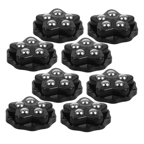 DOITOOL 8 Stück Drehbare Klebe Räder für Möbel Aufbewahrungsboxen und Mülleimer für Schlafzimmer Küchen und Badezimmer DOITOOL 8 Stück Drehbare Klebe Räder für Möbel Aufbewahrungsboxen und Mülleimer für Schlafzimmer Küchen und Badezimmer von DOITOOL