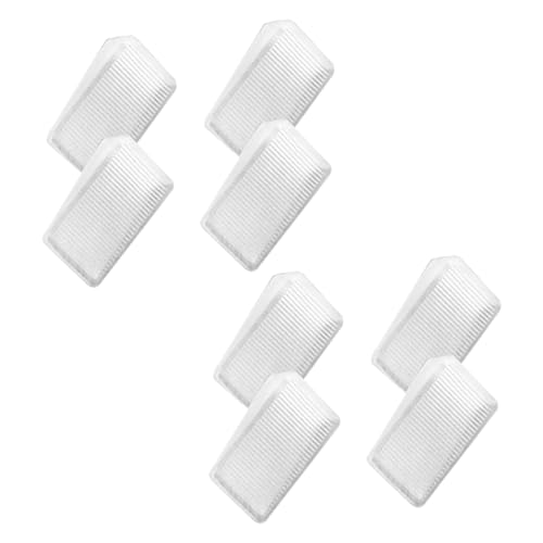 DOITOOL 8 Stück Home Mat Snap Sitztische Möbelkeile Nivellierer Unterlegscheiben Bidetaufsatz Für Toilette Luftunterlegscheibe Tragbare Türunterlegscheiben Zum Nivellieren Von von DOITOOL