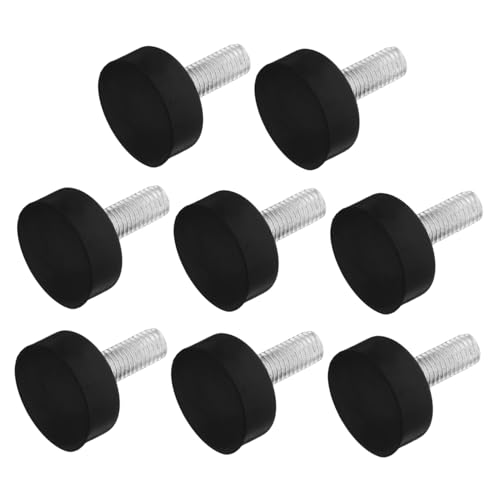 DOITOOL 8 Stück Teiliges Gummipuffer mit Schraubgewinde Verstellbare Stoßdämpfende Vibrationsisolatoren für Waschmaschinen Luftkompressoren und Möbel rutschfeste Gummifüße zum Schutz des DOITOOL 8 Stück Teiliges Gummipuffer mit Schraubgewinde Verstellbare Stoßdämpfende Vibrationsisolatoren für Waschmaschinen Luftkompressoren und Möbel rutschfeste Gummifüße zum Schutz des von DOITOOL
