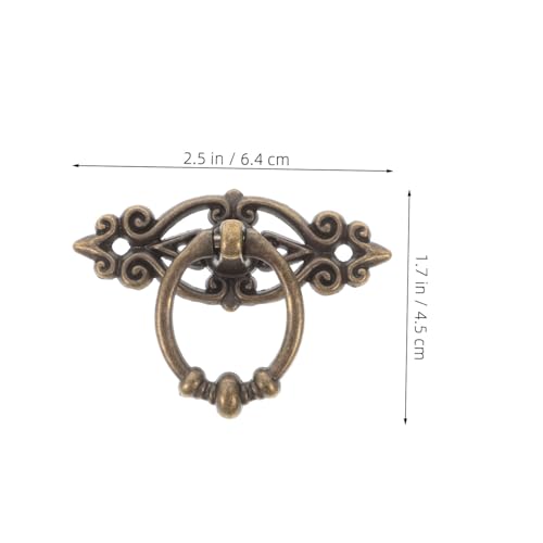 DOITOOL 8 Stück Teiliges Retro Schrankgriffe Bronze Antik Ziehgriffe Vintage Bail Pulls für Kommode Küchenschrank Möbelgriffe Vielseitig Stabil und Komfortabel DOITOOL 8 Stück Teiliges Retro Schrankgriffe Bronze Antik Ziehgriffe Vintage Bail Pulls für Kommode Küchenschrank Möbelgriffe Vielseitig Stabil und Komfortabel von DOITOOL