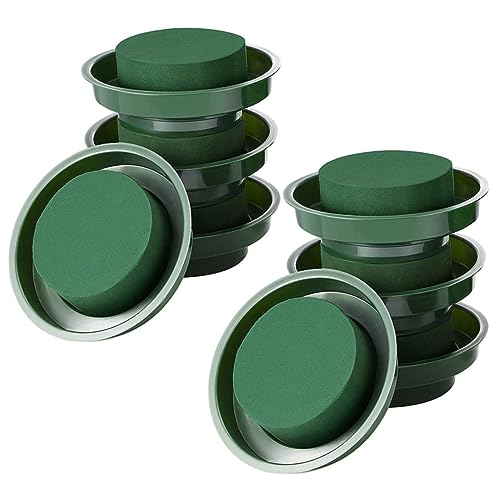 DOITOOL 8 Stück Teiliges Rundes Steckmasse für Frischblumen und Künstliche Blumen Wasserabsorbierender Blumensteckschaum DIY Blumenarrangements Zubehör für Hochzeit Zuhause Floristen DOITOOL 8 Stück Teiliges Rundes Steckmasse für Frischblumen und Künstliche Blumen Wasserabsorbierender Blumensteckschaum DIY Blumenarrangements Zubehör für Hochzeit Zuhause Floristen von DOITOOL