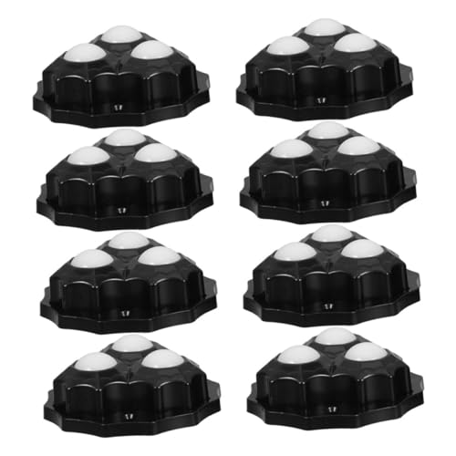 DOITOOL 8 Stück Teiliges Selbstklebender Möbelrollen Drehbare Caster Wheels für Küchengeräte und Möbel Lärmmindernde Gleitrollen mit Starkem Kleber Schwarz für Einfache Installation und DOITOOL 8 Stück Teiliges Selbstklebender Möbelrollen Drehbare Caster Wheels für Küchengeräte und Möbel Lärmmindernde Gleitrollen mit Starkem Kleber Schwarz für Einfache Installation und von DOITOOL