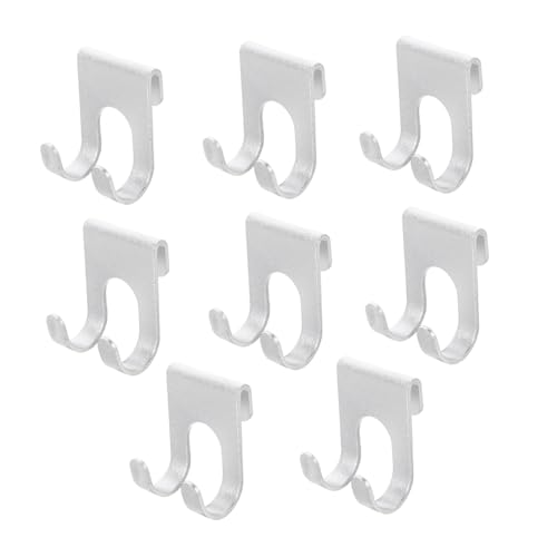 DOITOOL 8 Stück Teiliges Wandhaken mit Doppelhaken Robuste Bohrfreie Badezimmer Haken Aluminium für Handtücher und Kleidung Elegantes Design für Ihr Zuhause DOITOOL 8 Stück Teiliges Wandhaken mit Doppelhaken Robuste Bohrfreie Badezimmer Haken Aluminium für Handtücher und Kleidung Elegantes Design für Ihr Zuhause von DOITOOL