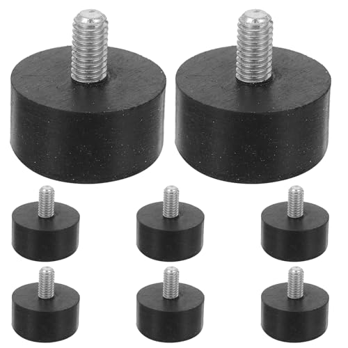 DOITOOL 8 Stück Verstellbare Möbelgleiter Rutsch Füße für Tische Stühle und Sofas Höhenverstellbare Gummifüße zur Geräusch und Vibrationsdämpfung Lösung für Unebene Böden DOITOOL 8 Stück Verstellbare Möbelgleiter Rutsch Füße für Tische Stühle und Sofas Höhenverstellbare Gummifüße zur Geräusch und Vibrationsdämpfung Lösung für Unebene Böden von DOITOOL