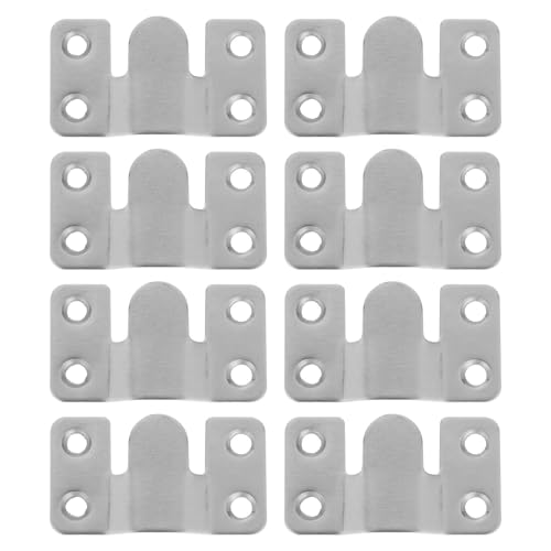 DOITOOL 8-teiliger Bilderrahmenhalter zur bündigen Montage – ineinandergreifende Hängeschnalle aus Edelstahl zum Aufhängen für Feiertagstreffen, Galerien – Hardware zur Spiegelmontage DOITOOL 8-teiliger Bilderrahmenhalter zur bündigen Montage – ineinandergreifende Hängeschnalle aus Edelstahl zum Aufhängen für Feiertagstreffen, Galerien – Hardware zur Spiegelmontage von DOITOOL