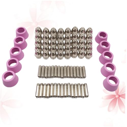 DOITOOL 80 Stück Teiliges Plasma schneidbrenner zubehörset Hitzebeständige Plasmadüsen und Spitzen für Kompatible Plasmaschneider Langlebige Verbrauchsteile für Präzises Schneiden DOITOOL 80 Stück Teiliges Plasma schneidbrenner zubehörset Hitzebeständige Plasmadüsen und Spitzen für Kompatible Plasmaschneider Langlebige Verbrauchsteile für Präzises Schneiden von DOITOOL