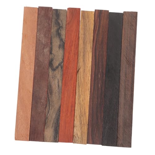 DOITOOL 8Stücke Holz Stiftrohlinge für DIY Stiftherstellung Exotische Holzvarianten für Drechselarbeiten und Bastelprojekte von DOITOOL