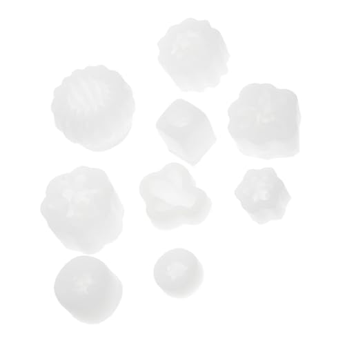 DOITOOL 9 Stück Teiliges Sukkulenten Kaktus DIY Kerzenformen Flexibel Bruchfest für Handgemachte Duftkerzen Seifen und Dekorationen Desktop Ornament Molds von DOITOOL