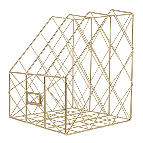 DOITOOL Aktenregal Organizer Lagerregale Montierter Halter Stapelbare Tabletts Kleine Kabinen Büroregale Schreibtisch Bücherregal Dreistufiges Bücherregal Multifunktionales von DOITOOL