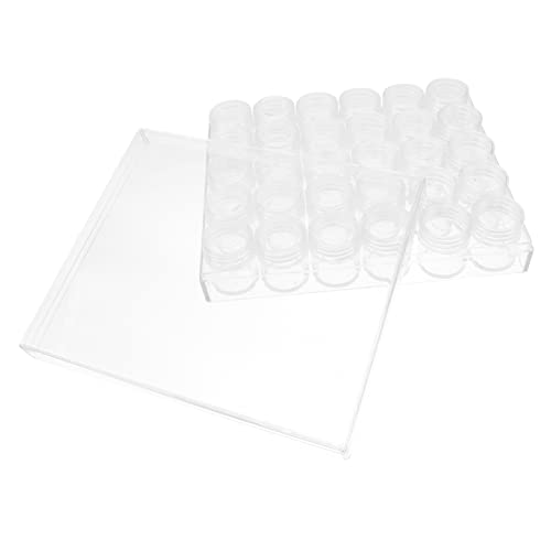 DOITOOL 30gitter Schmuckaufbewahrungsbox Mit Fächern Kunststoff-Organizer-Box Mit Deckel Transparente Aufbewahrungsbox Für Perlen Und Schmuckstücke Doppelseitige DOITOOL 30gitter Schmuckaufbewahrungsbox Mit Fächern Kunststoff-Organizer-Box Mit Deckel Transparente Aufbewahrungsbox Für Perlen Und Schmuckstücke Doppelseitige von DOITOOL