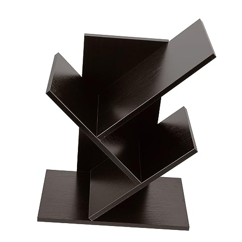 DOITOOL Aufbewahrungsregal für Schallplatten schwarzes Bücherregal Schreibtisch Veranstalter Desktop-Album-Rack Vinylständer Tischregal Home Desk Bookshelf Zeitungsständer hölzern Kaffee DOITOOL Aufbewahrungsregal für Schallplatten schwarzes Bücherregal Schreibtisch Veranstalter Desktop-Album-Rack Vinylständer Tischregal Home Desk Bookshelf Zeitungsständer hölzern Kaffee von DOITOOL