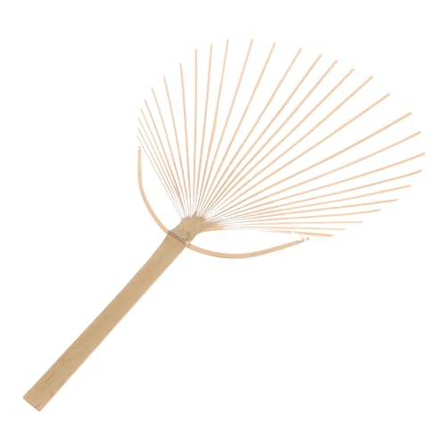 DOITOOL Bambus DIY fächerrahmen Traditioneller Chinesischer Stil Robust Leicht Langlebig Halbfertiger Runder Handfächerrahmen für Kreative Bastelprojekte DOITOOL Bambus DIY fächerrahmen Traditioneller Chinesischer Stil Robust Leicht Langlebig Halbfertiger Runder Handfächerrahmen für Kreative Bastelprojekte von DOITOOL