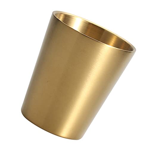 DOITOOL Becher Aus Edelstahl Stahlschuss Wanderkaffeetassen Schnapsgläser Aus Metall Metallbecher Lagerfeuerbecher Schnapsglas Aus Edelstahl Weingläser Koreanisch Geschenk Rostfreier Stahl von DOITOOL