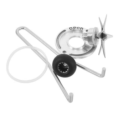 DOITOOL Blender Ersatzteile mit Antriebssockel und Schraubenschlüssel Flügeliges Edelstahlmesser für Sojamilchbereiter Einfache Montage und Kompatibel Silberfarben von DOITOOL