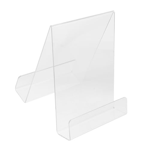 DOITOOL Buchstütze aus Acryl Doppelseitiger Bücherregal Ständer für Desktop zur Präsentation von Büchern im Büro Zuhause Bibliothek oder Buchladen Robust und Dekorativ DOITOOL Buchstütze aus Acryl Doppelseitiger Bücherregal Ständer für Desktop zur Präsentation von Büchern im Büro Zuhause Bibliothek oder Buchladen Robust und Dekorativ von DOITOOL