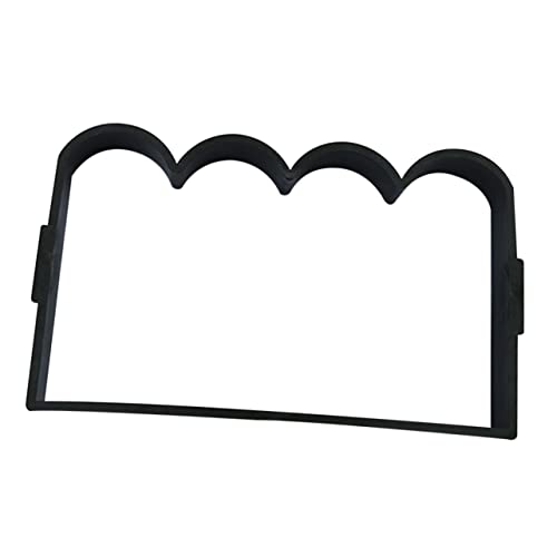 DOITOOL DIY Kunststoffform für Gestaltung von Zäunen Wiederverwendbare Mould für Gartenprojekte Langlebig und Einfach zu Verwenden für Mörtel von DOITOOL