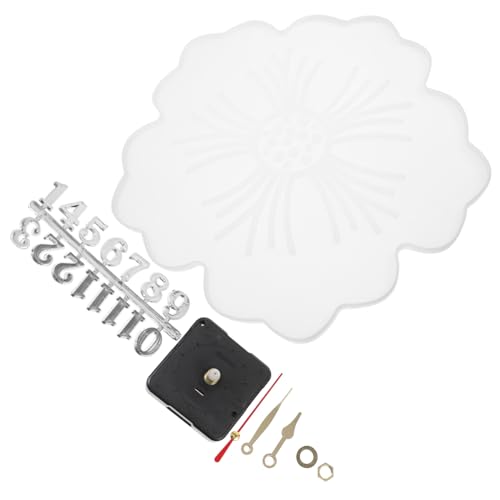 DOITOOL DIY Silikonform für Blumen uhrguss Uhrmacher zifferblattform Bastelzubehör für Wanduhren Kreative Wanddekoration Handgefertigte Uhr DIY kit Langlebig und Vielseitig DOITOOL DIY Silikonform für Blumen uhrguss Uhrmacher zifferblattform Bastelzubehör für Wanduhren Kreative Wanddekoration Handgefertigte Uhr DIY kit Langlebig und Vielseitig von DOITOOL