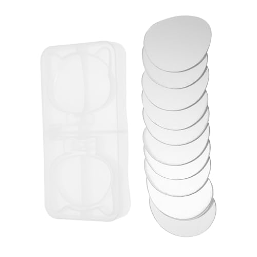 DOITOOL DIY Silikonform für Handgemachte Kosmetikspiegel Flexibel Wiederverwendbar Bastelwerkzeug für Kreative Epoxidharz Gießformen und DIY Handwerksprojekte von DOITOOL