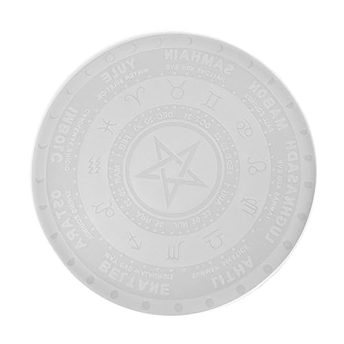 DOITOOL DIY manuelle Form Herstellung Untersetzer Formen Badeformen Fondant kreative Kristall-Epoxy-Form Silikonform umgekehrte Form handgefertigte Form einfache Form Kieselgel Weiß von DOITOOL