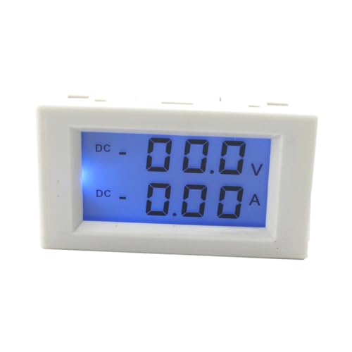 DOITOOL Dc LCD Digital Display Spannungs und Strommessgerät Präziser Voltmeter für Einfache Anwendung und Hohe Genauigkeit Geeignet zur Elektrischer von DOITOOL
