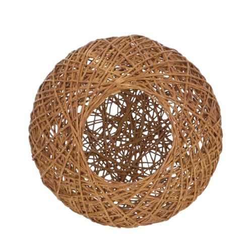 DOITOOL Deckenleuchte Rattan Lampenschirm Kugelform Staubdichte Abdeckung für Tischlampe Geeignet für Wohnzimmer Schlafzimmer und Kinderzimmer Einfache Installation Dekorativ DOITOOL Deckenleuchte Rattan Lampenschirm Kugelform Staubdichte Abdeckung für Tischlampe Geeignet für Wohnzimmer Schlafzimmer und Kinderzimmer Einfache Installation Dekorativ von DOITOOL