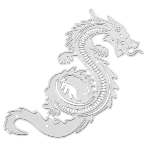 DOITOOL Drachen-stanzform Aus Metall Kunstvoll Und Lebendig Für Kartenherstellung Und Scrapbooking Für DIY-projekte Und Dekoration DOITOOL Drachen-stanzform Aus Metall Kunstvoll Und Lebendig Für Kartenherstellung Und Scrapbooking Für DIY-projekte Und Dekoration von DOITOOL