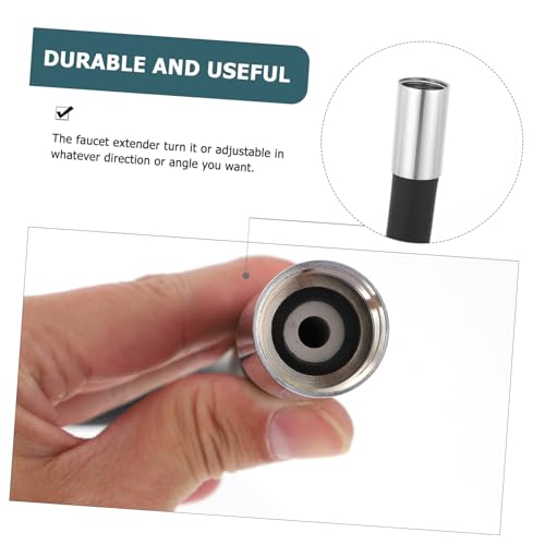 DOITOOL Drehbarer Wasserhahnverlängerungsschlauch Anti spritz Wasserhahnaufsatz aus Langlebigem Material für Küche und Bad Flexibler Schwenkbarer Wasserhahn extender mit Sprühkopf DOITOOL Drehbarer Wasserhahnverlängerungsschlauch Anti spritz Wasserhahnaufsatz aus Langlebigem Material für Küche und Bad Flexibler Schwenkbarer Wasserhahn extender mit Sprühkopf von DOITOOL