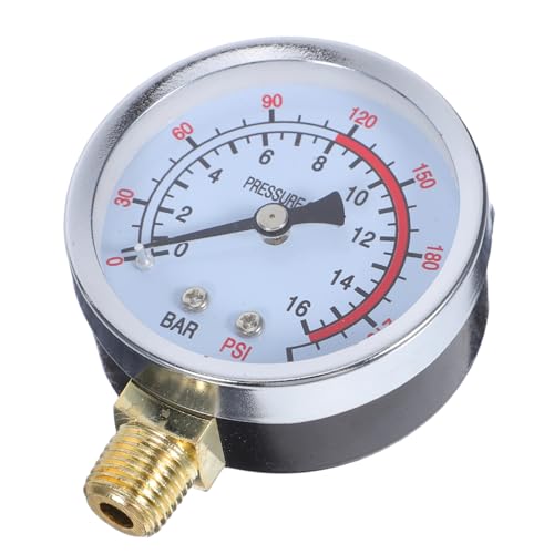 DOITOOL Druckmessgerät Vertikales Manometer mit Anzeige für Präzise Druckmessung Industrie Mechanische und Chemische Anwendungen DOITOOL Druckmessgerät Vertikales Manometer mit Anzeige für Präzise Druckmessung Industrie Mechanische und Chemische Anwendungen von DOITOOL