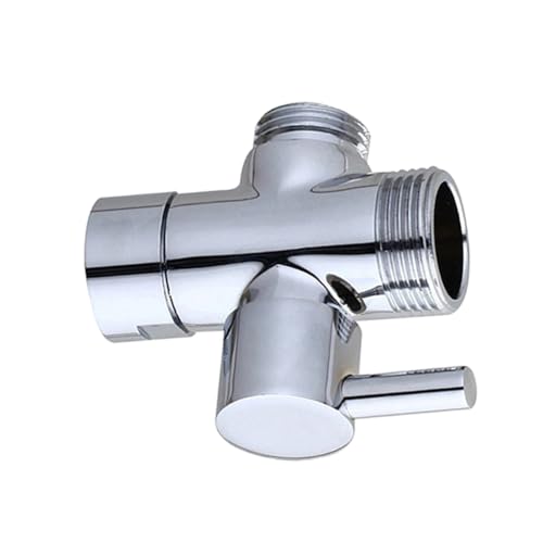 DOITOOL Duscharmatur Drei Winkelventil für Handbrause Robustes Design Einfache Installation Langlebige Messingkonstruktion für Badezimmer mit Regulierbarem Wasserfluss von DOITOOL