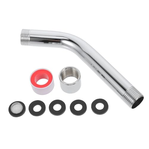 DOITOOL Edelstahl Duschkopf Verlängerungsarm Gerades Rohr Rostfrei Badarmatur Zubehör für Dusche mit Ausziehbarer Verlängerung und Spritzwassergeschütztem Design von DOITOOL