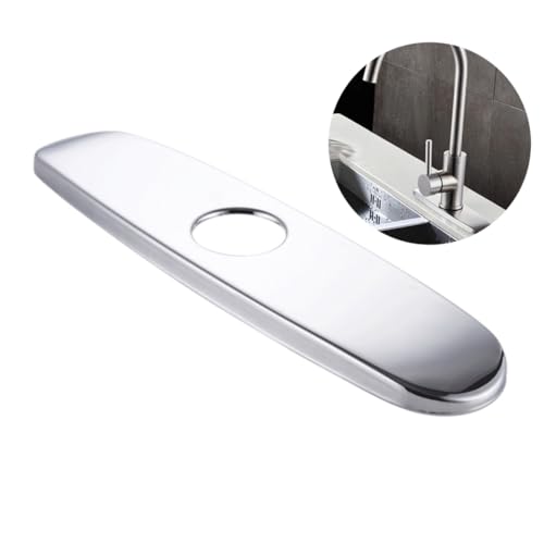 DOITOOL Edelstahl Hahnlochabdeckung Spülbecken Abdeckung Küchenblende Wasserhahn Lochabdeckung Silber Langlebig Rostfrei Einfache Montage für Haushalt DOITOOL Edelstahl Hahnlochabdeckung Spülbecken Abdeckung Küchenblende Wasserhahn Lochabdeckung Silber Langlebig Rostfrei Einfache Montage für Haushalt von DOITOOL