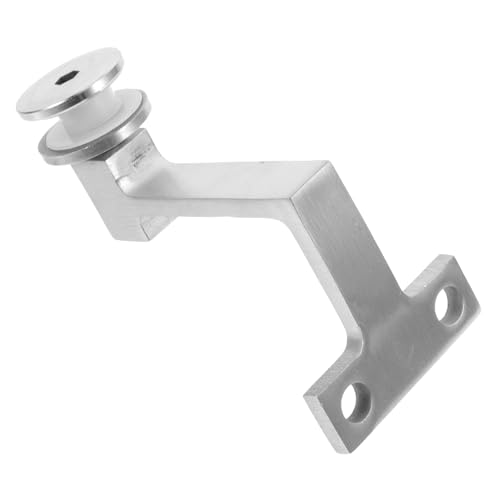 DOITOOL Edelstahl Handlaufhalter für Treppen Glas Geländerhalter Wandmontage Treppengeländerstütze Robuster Edelstahlhalter für Innenbereiche Sicherheitsgeländer DOITOOL Edelstahl Handlaufhalter für Treppen Glas Geländerhalter Wandmontage Treppengeländerstütze Robuster Edelstahlhalter für Innenbereiche Sicherheitsgeländer von DOITOOL