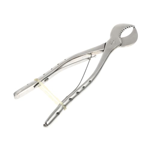 DOITOOL Edelstahl Holzspalter Zangen mit Zulaufender Spitze Multifunktionale Holz und Rindensplitterzange Kraftsparend und Einfach zu Bedienen für Präzises Greifen und Schälen von DOITOOL