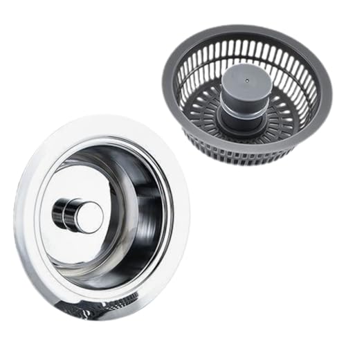 DOITOOL Edelstahl Spülbecken Sieb Korb Küchenabflusskorb Pop up Stopfen Ablaufkorb für Küchenspüle Langlebig Leicht zu Reinigen Geeignet DOITOOL Edelstahl Spülbecken Sieb Korb Küchenabflusskorb Pop up Stopfen Ablaufkorb für Küchenspüle Langlebig Leicht zu Reinigen Geeignet von DOITOOL