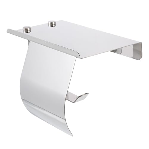 DOITOOL Edelstahl Toilettenpapierhalter Wandregal mit Handyablage Einfach zu Montieren Platzsparend Modernes Design Vielseitiger Bad Organizer für Wc und Badezimmer Rostfrei Langlebig DOITOOL Edelstahl Toilettenpapierhalter Wandregal mit Handyablage Einfach zu Montieren Platzsparend Modernes Design Vielseitiger Bad Organizer für Wc und Badezimmer Rostfrei Langlebig von DOITOOL