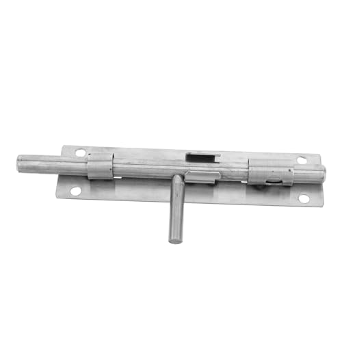 DOITOOL Edelstahl Torriegel mit Doppeltem Bolzenstift für Zusätzliche Stabilität Robust und Witterungsbeständig Langlebiger Türverschluss für Gartentore und Garagentüren Modernes Design von DOITOOL