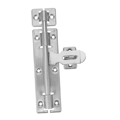 DOITOOL Edelstahl Türschieber Riegelschloss Verschleißfest Rostfrei Robust für Garten Badezimmer Fenster Tor Einfache Montage Langlebige Verriegelungslösung DOITOOL Edelstahl Türschieber Riegelschloss Verschleißfest Rostfrei Robust für Garten Badezimmer Fenster Tor Einfache Montage Langlebige Verriegelungslösung von DOITOOL