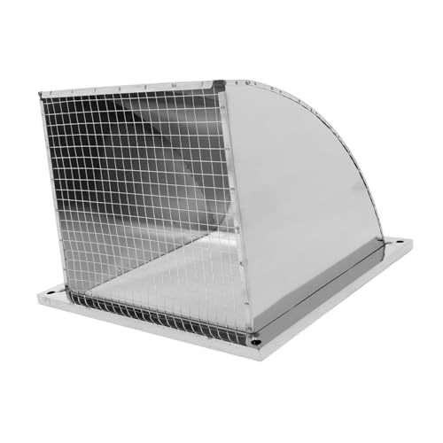 DOITOOL Edelstahl Wandlüftungskappe mit Schutznetz Wetterfeste Außenabdeckung Regensicher und Winddicht Langlebig für Badezimmer Küchenlüfter Einfache Montage DOITOOL Edelstahl Wandlüftungskappe mit Schutznetz Wetterfeste Außenabdeckung Regensicher und Winddicht Langlebig für Badezimmer Küchenlüfter Einfache Montage von DOITOOL