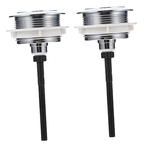 DOITOOL Einzelspül-druckknopf Für Toilettenspülkasten – Universelle Passform Abs Spiegelglatt von DOITOOL