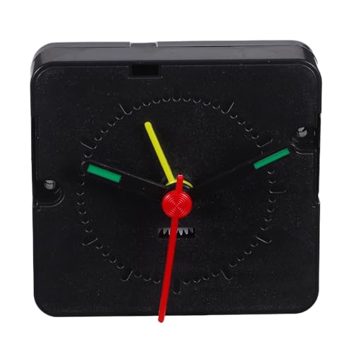 DOITOOL Ersatz-Quarz-Wecker-Uhrwerk, batteriebetriebenes Quarzwerk, DIY-Uhr-Reparaturzubehör mit kurzen Zeigern von DOITOOL