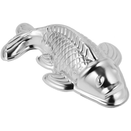 DOITOOL Fischförmige Reiskuchenform Fisch 3D-Form dekorative Schokolade Backform Kuchen Schokolade Form Gelee DIY Form Küchenbedarf DOITOOL Fischförmige Reiskuchenform Fisch 3D-Form dekorative Schokolade Backform Kuchen Schokolade Form Gelee DIY Form Küchenbedarf von DOITOOL