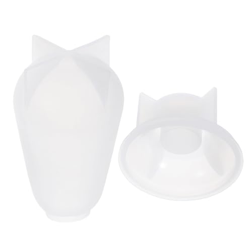 DOITOOL Flexible Silikonformen für Resin Lichtbirnen-design mit Boden Hitzebeständig Einfaches Entformen Vielseitig für Kerzen Seifen Blumen und Diy-dekorationen von DOITOOL